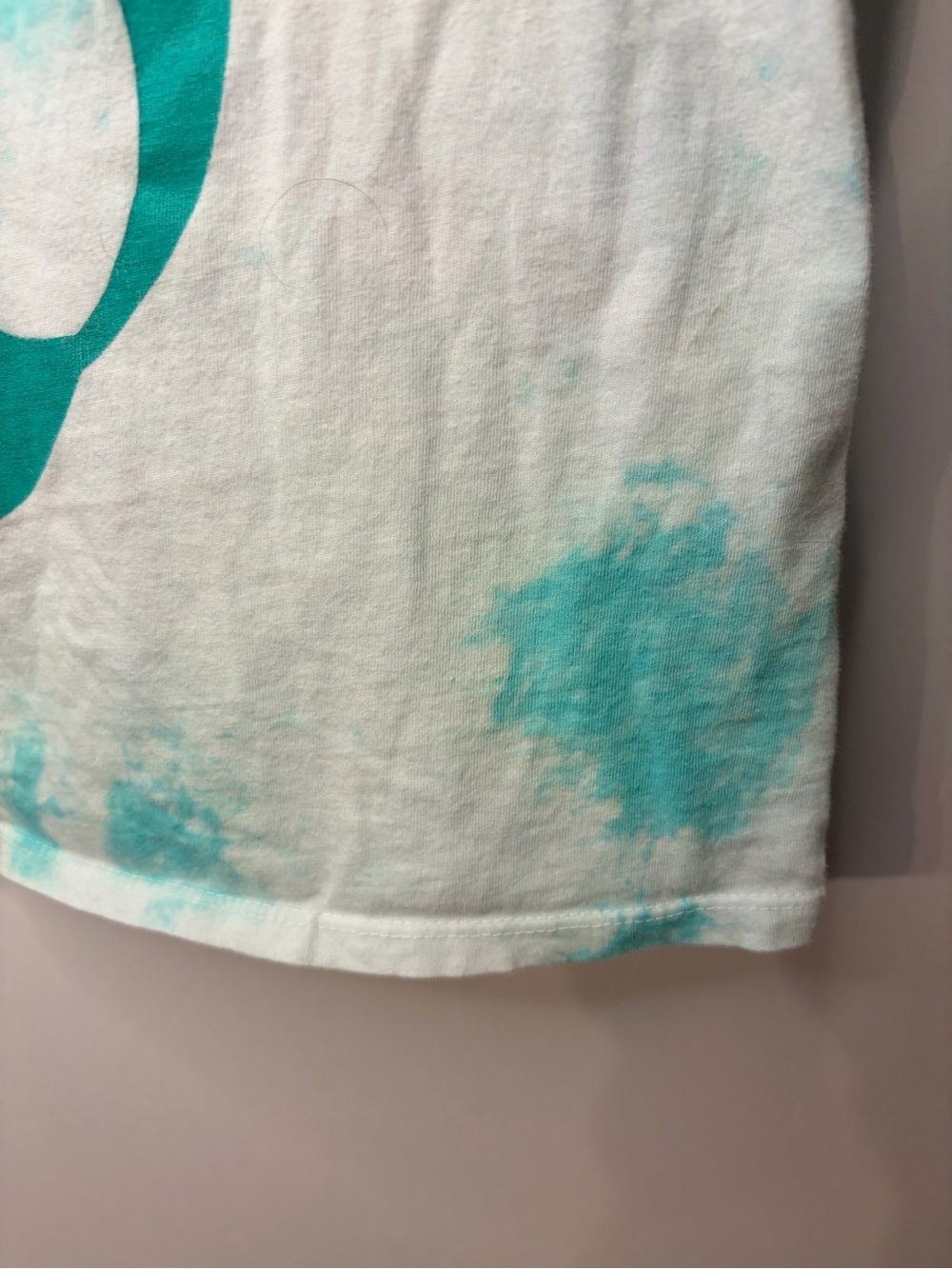Disney The Little Mermaid Women’s Ariel Tie Dye Muscle Tee, Size Small - Picture 6 of 8